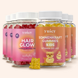Haar-Vitamin Gummibärchen & Kids D3 & K2 Set