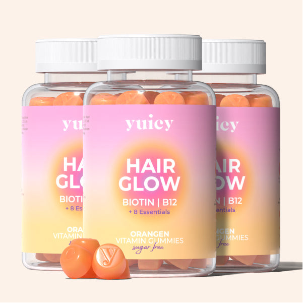 Hair Glow Gummies - Orange