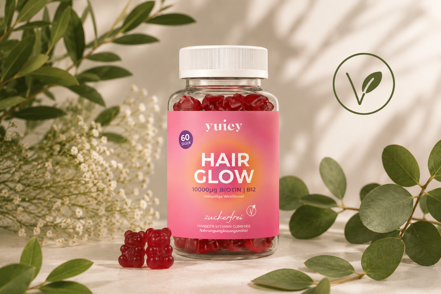 Vegane Haar Vitamine: So stärkst du dein Haar ohne tierische Inhaltsstoffe
